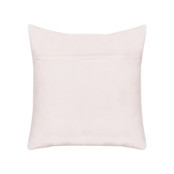 Lot de 2 coussins décoratifs EXACUM Velours 45 x 45 cm Blanc Motif de Noël