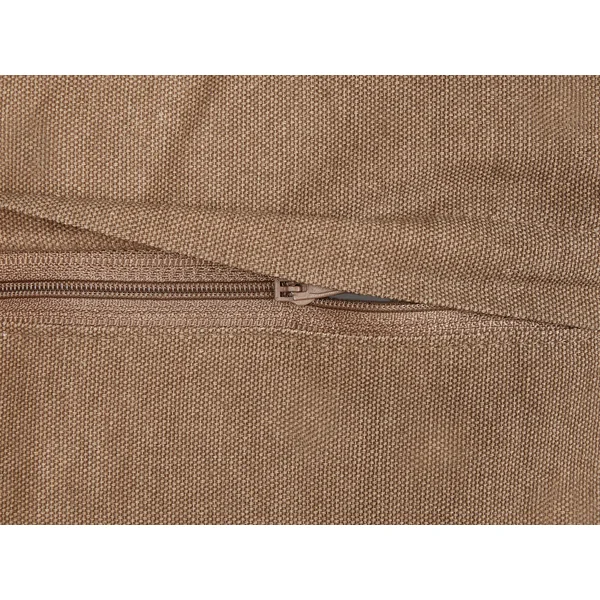Lot de 2 coussins décoratifs IANTHE Coton 45 x 45 cm Marron Unicolore