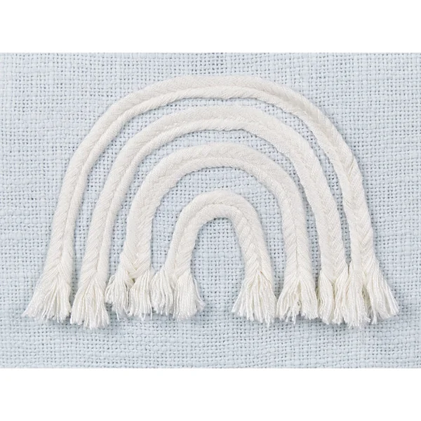 Lot de 2 coussins décoratifs LEEA Coton 45 x 45 cm Bleu clair