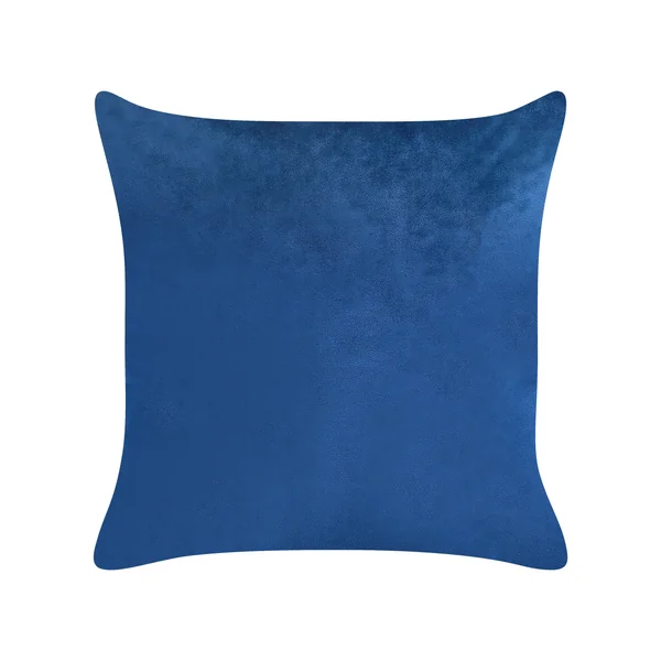 Lot de 2 coussins décoratifs TALINUM Velours 45 x 45 cm Bleu Motif animal