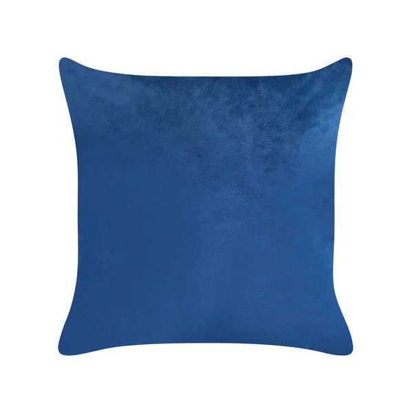 Lot de 2 coussins décoratifs YUZURI Velours 45 x 45 cm Bleu marine Motif animal