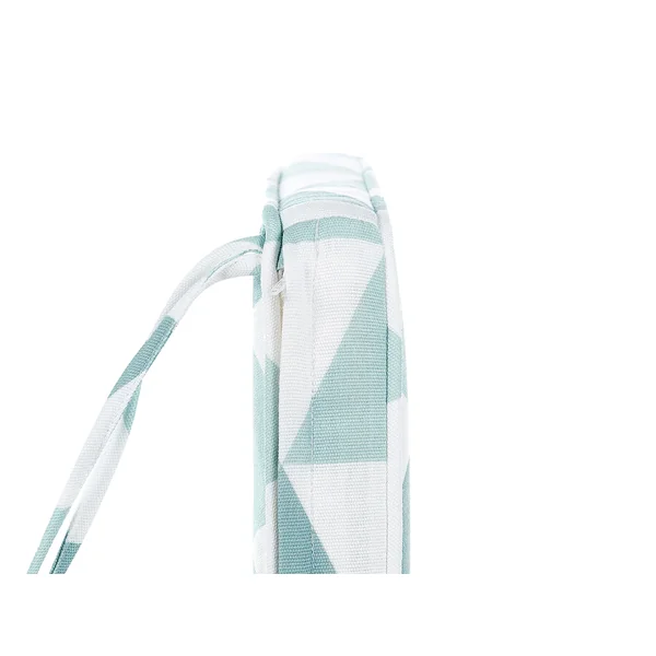 Lot de 2 coussins pour chaises de jardin TERNI 37 x 34 cm Bleu clair