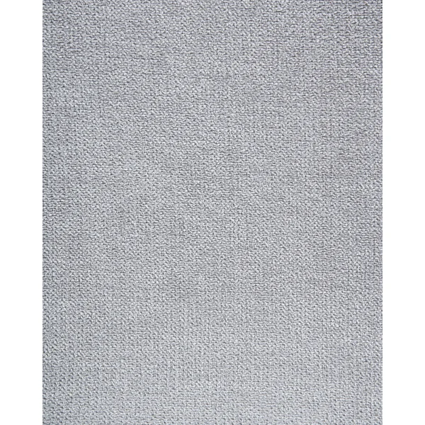 Lot de 4 chaises de salle à manger CRANDALL Tissu Gris clair