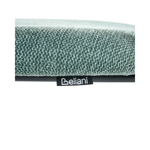 Lot de 4 chaises de salle à manger RILEY Tissu Vert