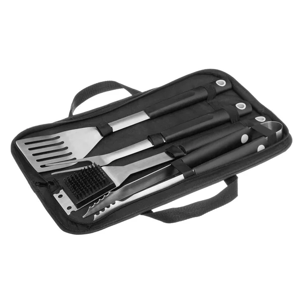 MALETTE BARBECUE TEXTILE AVEC 4 USTENSILES