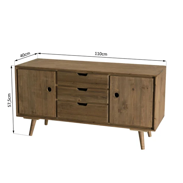 Meuble buffet en bois de sapin LIMA