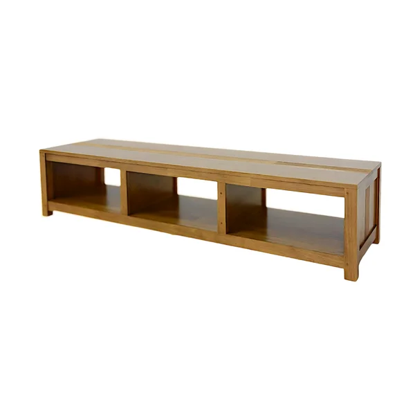Meuble TV hévéa 3 niches 162cm GALA