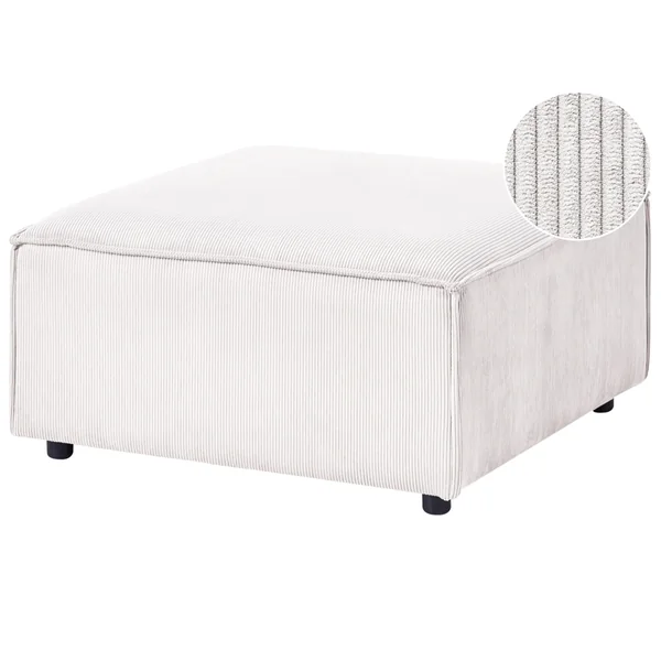 Ottoman ARDAL Corduroy Off-White