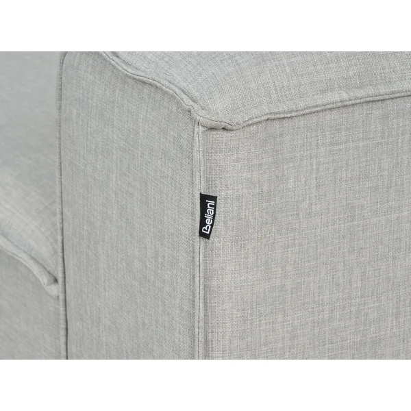 Ottoman ARDAL Tissu Gris clair