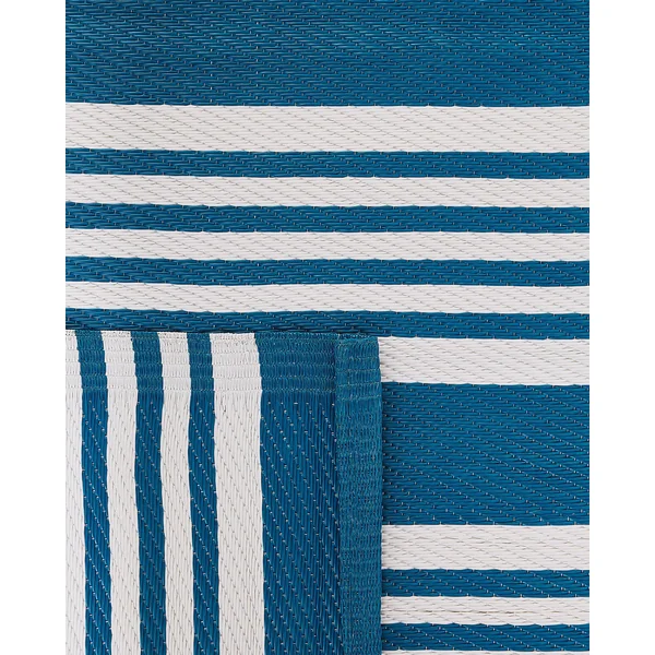 Outdoorteppich ELURU Blau 120 x 180 cm