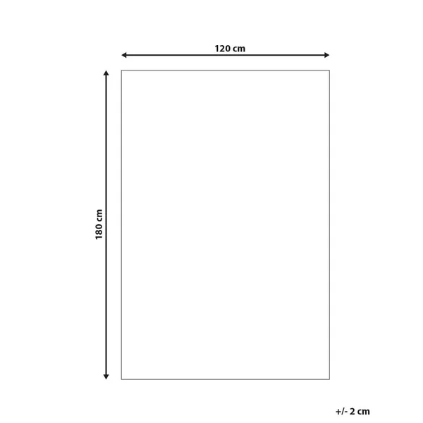 Outdoorteppich ELURU Blau 120 x 180 cm