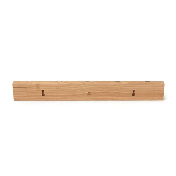 Patère 5/c rabattable noir nat