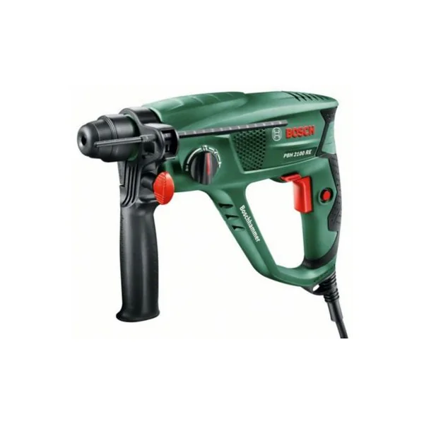 Perforateur SDS Plus filaire - énergie de frappe 1,7 J - puissance 550 W - Bosch PBH 2100 RE avec malette de transport