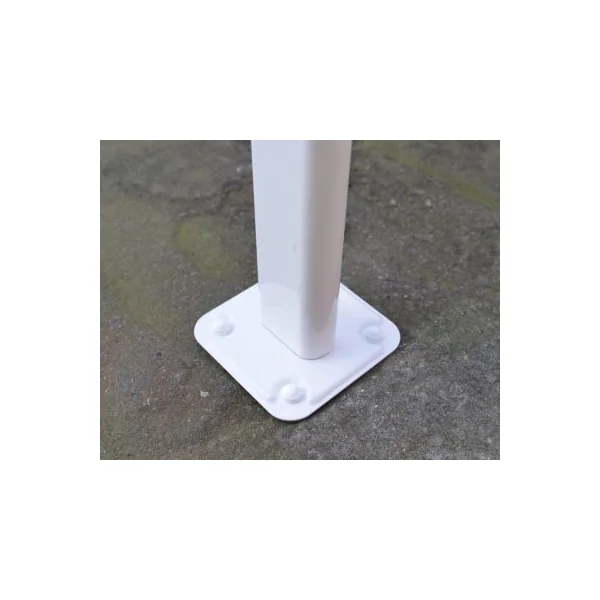 Pergola adossée Sierra Palram Canopia aluminium blanc 2.2 x 6.7 cm