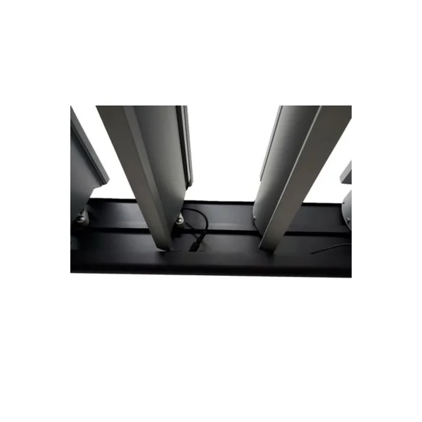 Pergola bioclimatique autoportante motorisée aluminium Green Outside Actual 4 x 3 m
