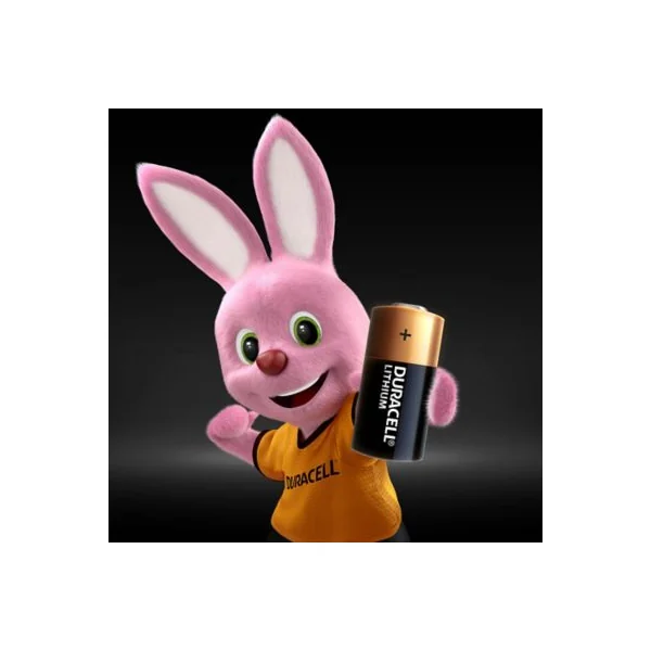 Pile au lithium CR123 Duracell, lot de 2