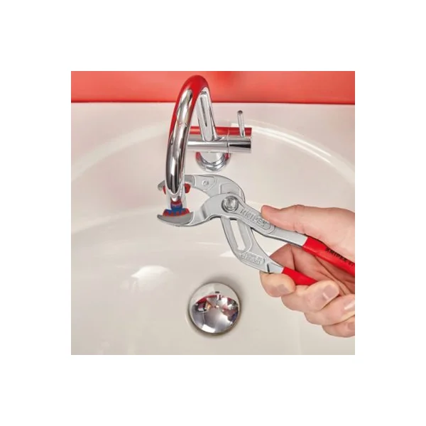 Pince pour siphons et connecteurs Knipex 81 13 250 capacité de serrage Ø 10 à 75 mm