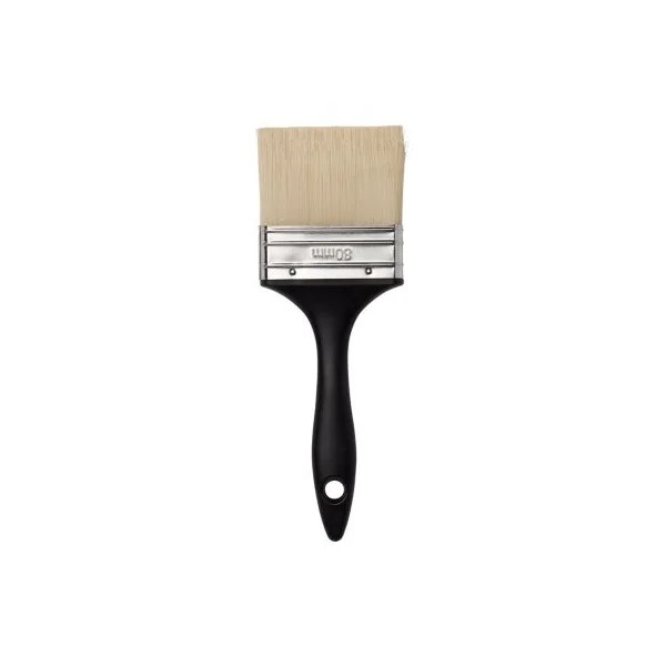 Pinceau plat murs et plafonds toutes peintures 80mm