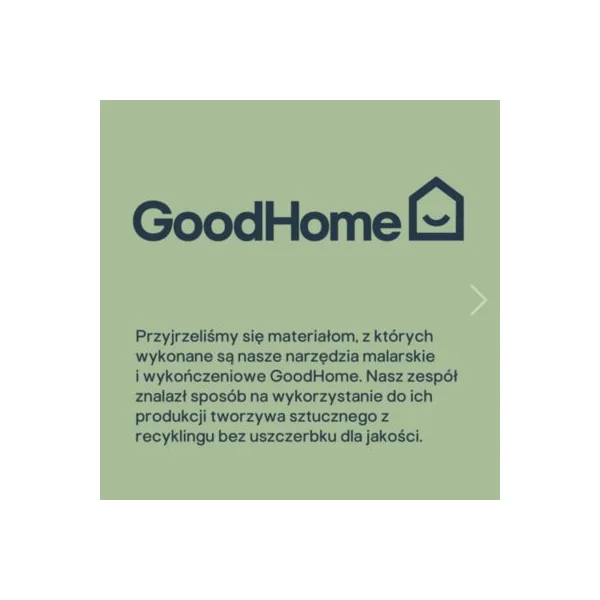 Pinceau à rechampir huile, vernis et lasure GoodHome 29mm