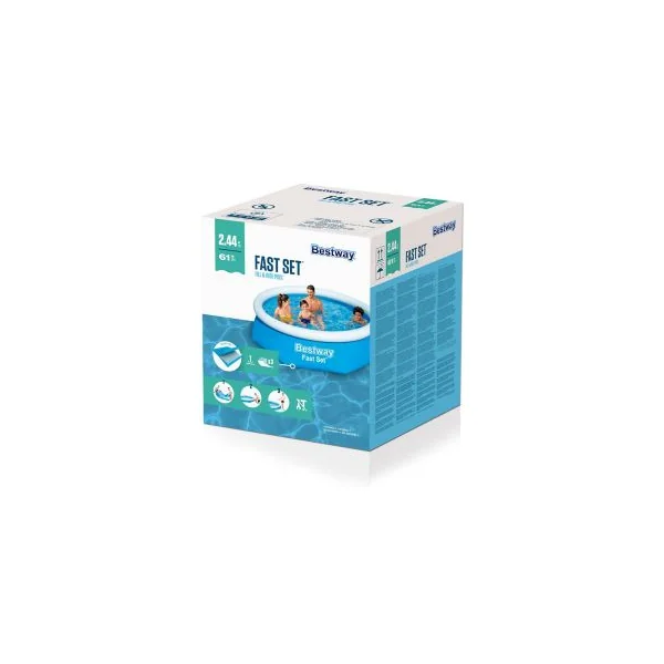 Piscine autoportante ronde Bestway Fast Set ø2,44 x h.0,61 m