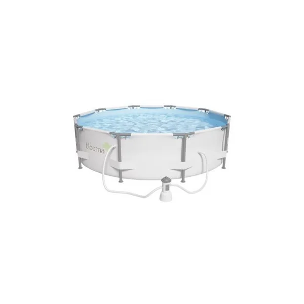 Piscine tubulaire Blooma Kamba ø3,05 m + bâche et sac de rangement