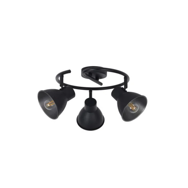 Plafonnier spot 3 lumières E14 40W Corep Dock IP20 H.20 cm