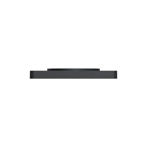 Plaque de finition 1 poste Schneider Electric Odace Touch S540802 coloris anthracite l.85 x P.10 x H.85 mm