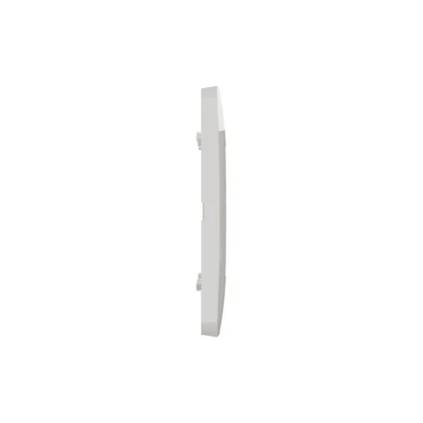Plaque de finition 3 postes Schneider Electric Unica Studio NU200618F coloris blanc l.227 x P.10 x H.85 mm