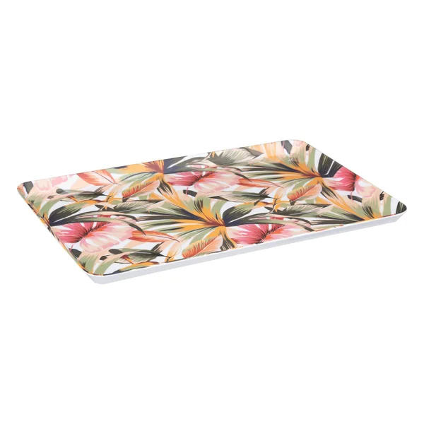 PLATEAU EXOTIQUE MELAMINE 45X30CM