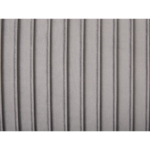 Polsterbank PATERSON Samtstoff Hellgrau