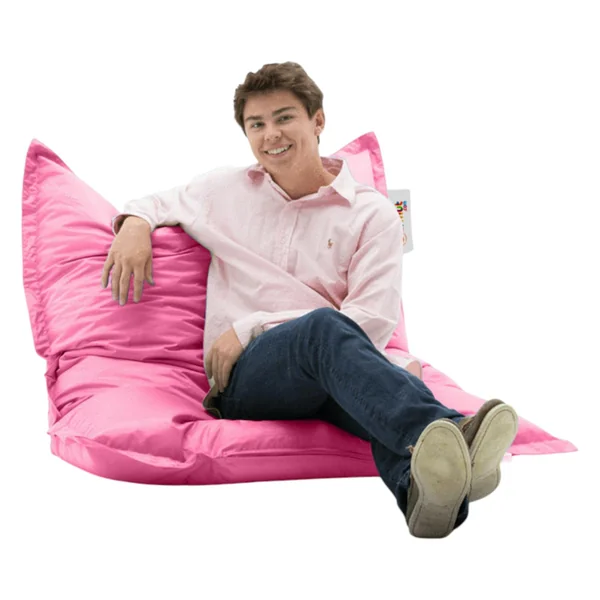 Pouf coussin de sol extérieur rose - 100 cm ARTA