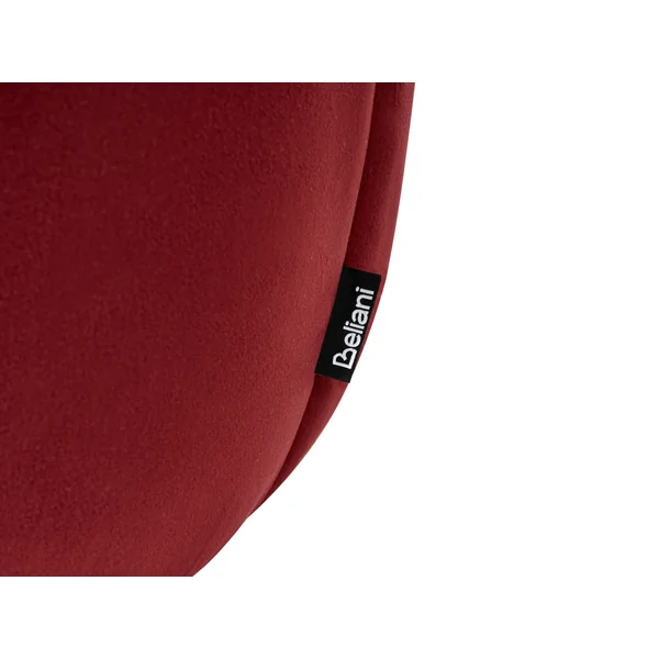 Pouffe SELBY Velvet Dark Red