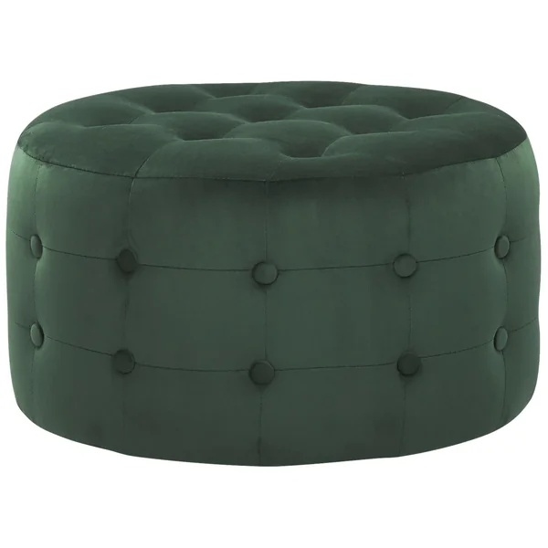 Pouffe TAMPA Velvet Dark Green