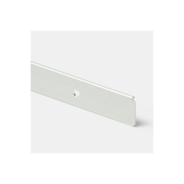 Profil de finition pour plan de travail GoodHome Nantua Argent l. 24 mm x H. 22 mm