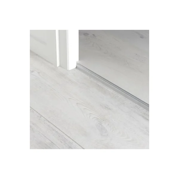 Profilé de finition en U en aluminium pour sol , décor métal mat GoodHome 10,5 x 930 mm