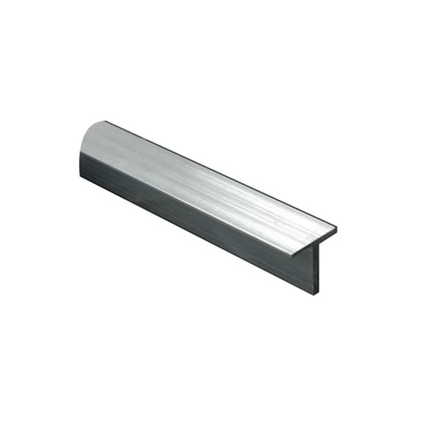 Profilé T aluminium brut 20 x 20 mm, 2 m