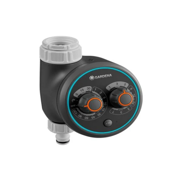 Programmateur d'arrosage Gardena Easyplus avec 2 boutons rotatifs