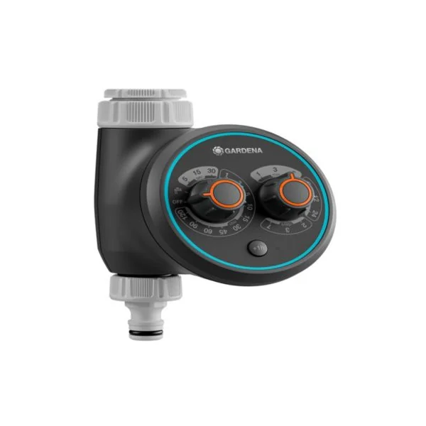Programmateur d'arrosage Gardena Easyplus avec 2 boutons rotatifs