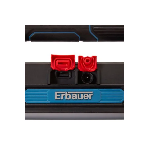 Projecteur de chantier Erbauer sur batterie + USB 2000 lumens sans fil