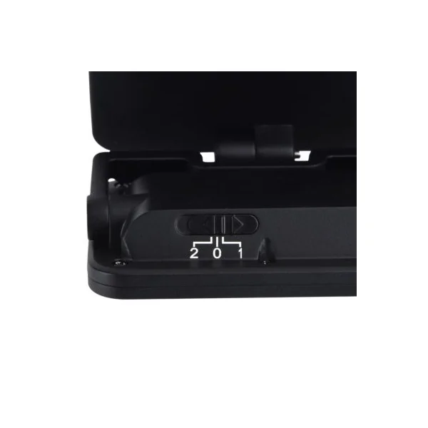 Projecteur LED solaire détecteur de mouvement noir 750lm blanc froid 6,3W 5000K