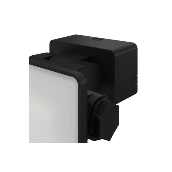 Projecteur LED à détection Davern 2000lm 20W IP65 GoodHome noir