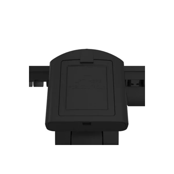 Projecteur LED à détection Davern 2000lm 20W IP65 GoodHome noir