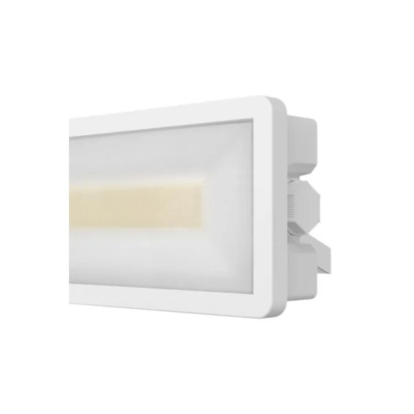 Projecteur mural LED extérieur blanc 50 W 6250 lm sans détecteur IP65, GoodHome Davern