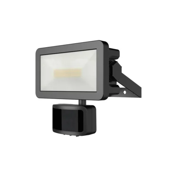 Projecteur mural LED extérieur noir 10 W 1250 lm détecteur de mouvement IP65, GoodHome Davern