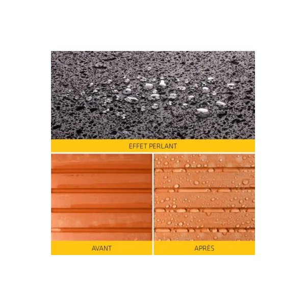 Protection hydrofuge façade, mur, toiture et sol Sika Sikagard Protection Tout en 1 2 L