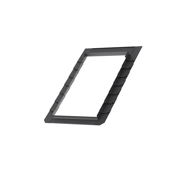 Raccord fenêtre de toit simple sur ardoises Velux EDL UK08 gris