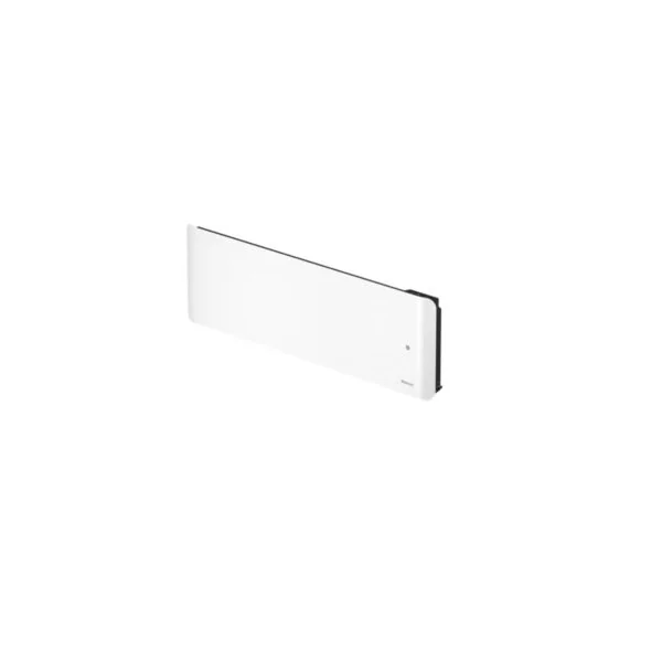 Radiateur électrique double coeur de chauffe 1000W plinthe blanc horizontal - Noirot Evolution