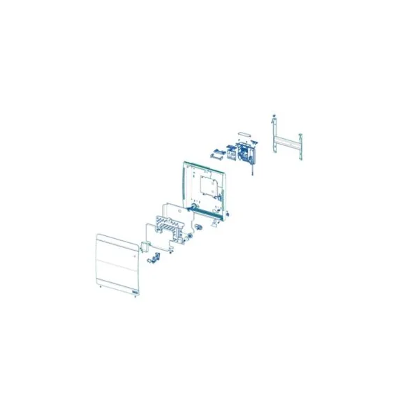 Radiateur électrique à inertie sèche 1500W - Noirot Walter