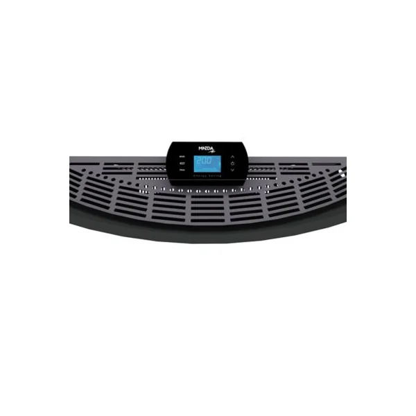 Radiateur électrique à inertie sèche pierre naturelle Mazda Dual Kherr Curve silex dark 2000W