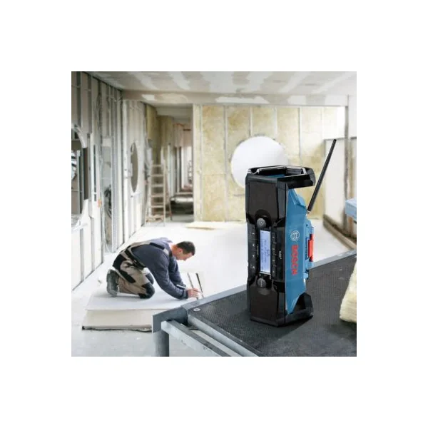 Radio de chantier sans fil numérique portable Bosch GPB 18V 2SC
